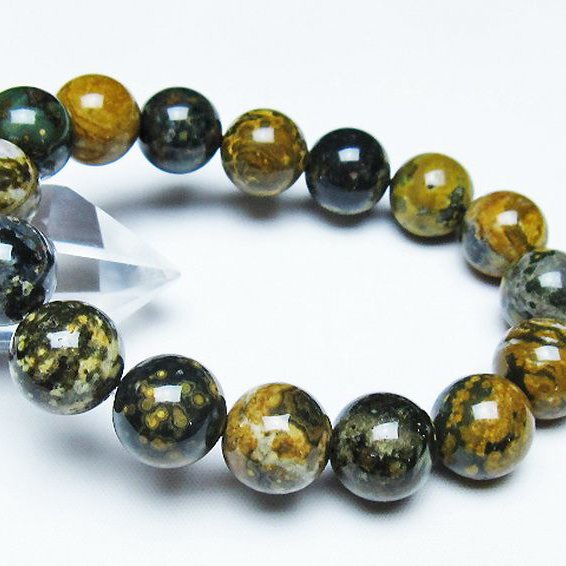 オーシャンジャスパー ブレスレット 13mm [T153-3445]