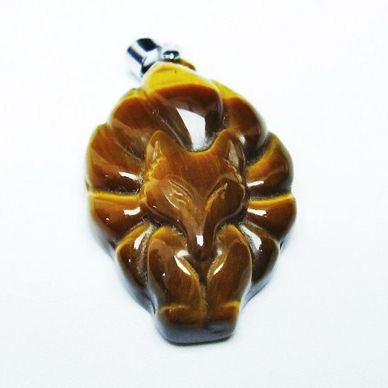 タイガーアイ ペンダント [T157-2887]