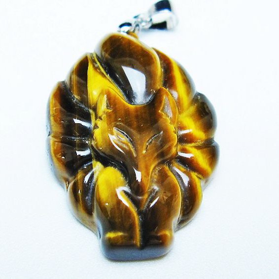 タイガーアイ ペンダント [T157-3029]