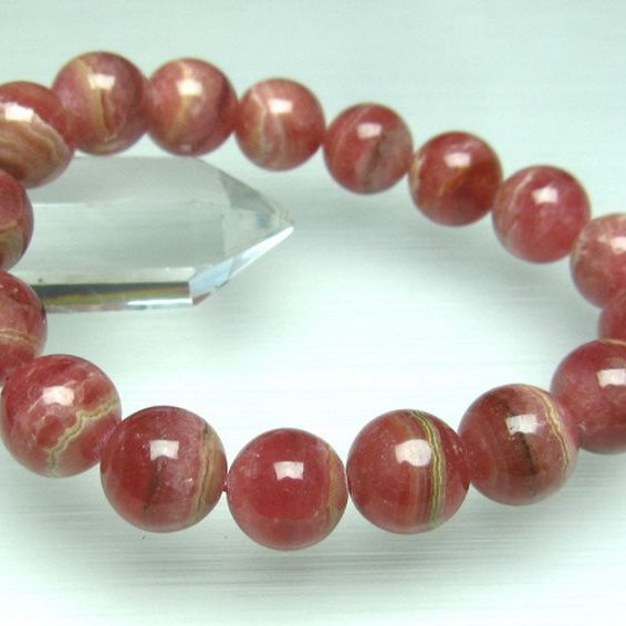 インカローズ ロードクロサイト ブレスレット 13mm [T16-10060]