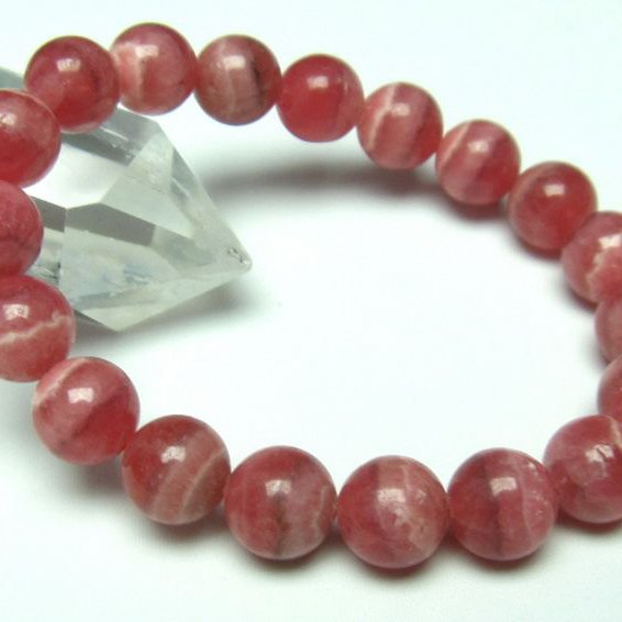 インカローズ ロードクロサイト ブレスレット 11mm [T16-10927]