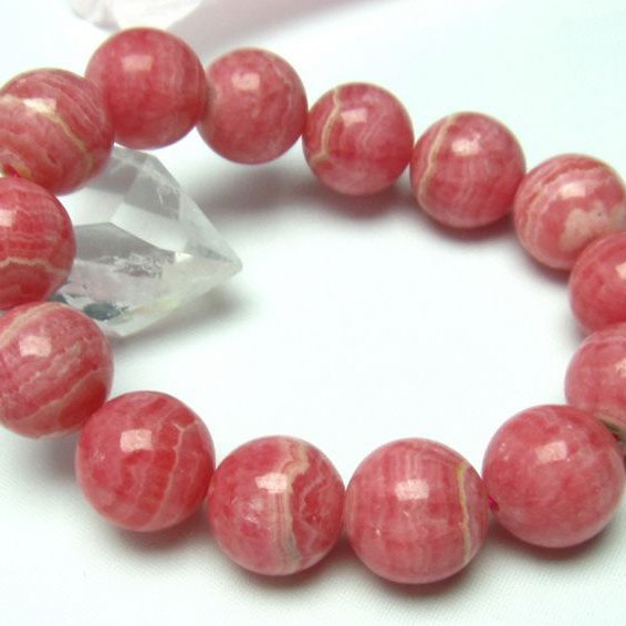 インカローズ ロードクロサイト ブレスレット 16mm [T16-11192]