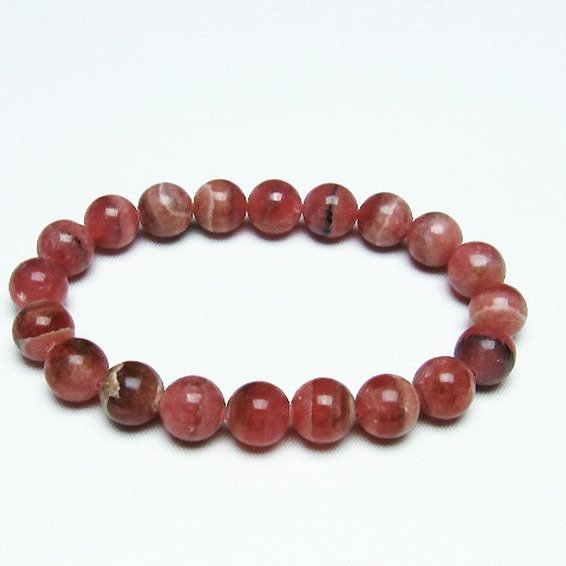 インカローズ ロードクロサイト ブレスレット 10mm [T16-13657]