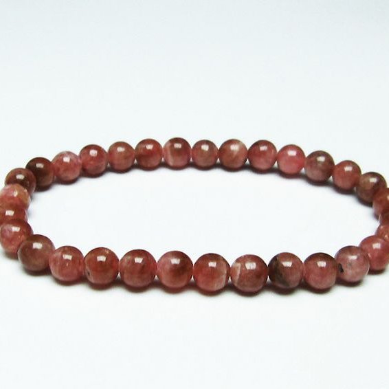 インカローズ ロードクロサイト ブレスレット 6mm [T16-14329]