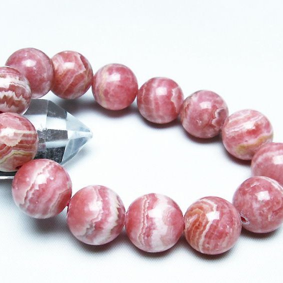 インカローズ ロードクロサイト ブレスレット 16mm [T16-14579]