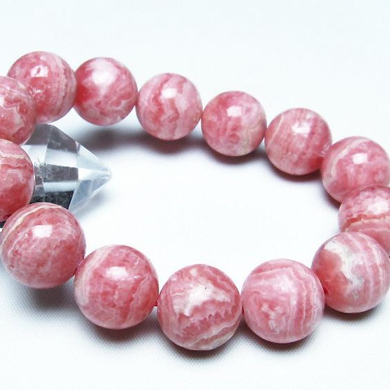 インカローズ ロードクロサイト ブレスレット 16mm [T16-14580]