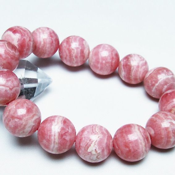 インカローズ ロードクロサイト ブレスレット 17mm [T16-14589]