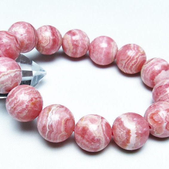 インカローズ ロードクロサイト ブレスレット 17mm [T16-14593]