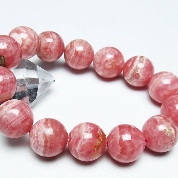 インカローズ ロードクロサイト ブレスレット 16mm [T16-15049]