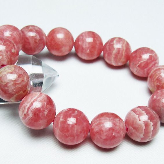 インカローズ ロードクロサイト ブレスレット 16mm [T16-15051]