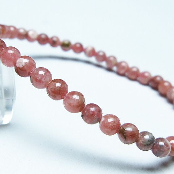 インカローズ ロードクロサイト ブレスレット 5mm [T16-15378]