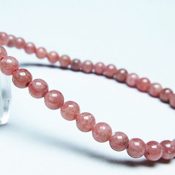 インカローズ ロードクロサイト ブレスレット 5mm [T16-15432]