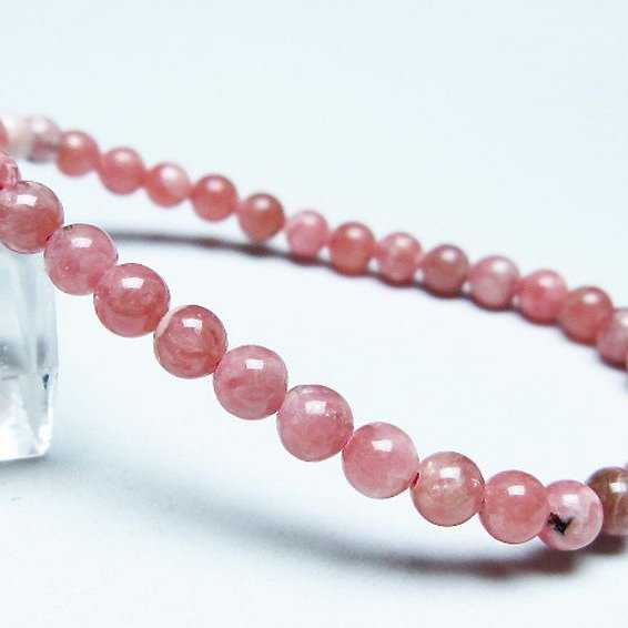 インカローズ ロードクロサイト ブレスレット 5mm [T16-15470]