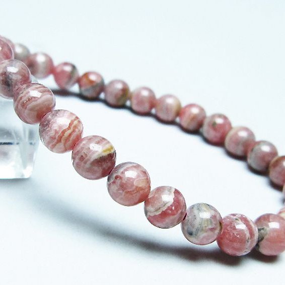 インカローズ ロードクロサイト ブレスレット 7mm [T16-15533]