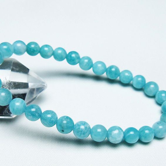 アマゾナイト ブレスレット 6mm [T161-11545]