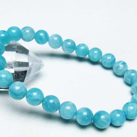 アマゾナイト ブレスレット 8mm [T161-11556]