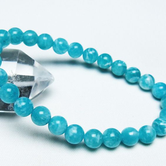 アマゾナイト ブレスレット 7mm [T161-11598]