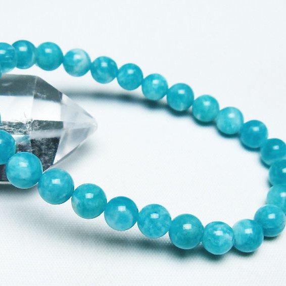 アマゾナイト ブレスレット 7mm [T161-11649]