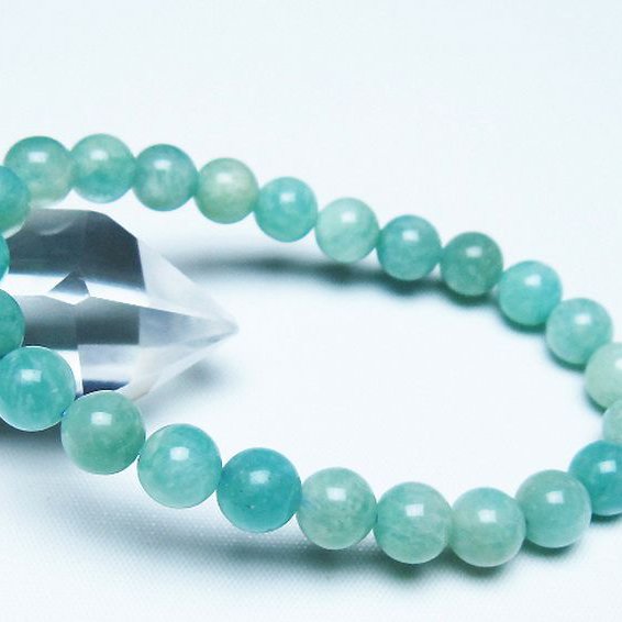 アマゾナイト ブレスレット 8mm [T161-12118]