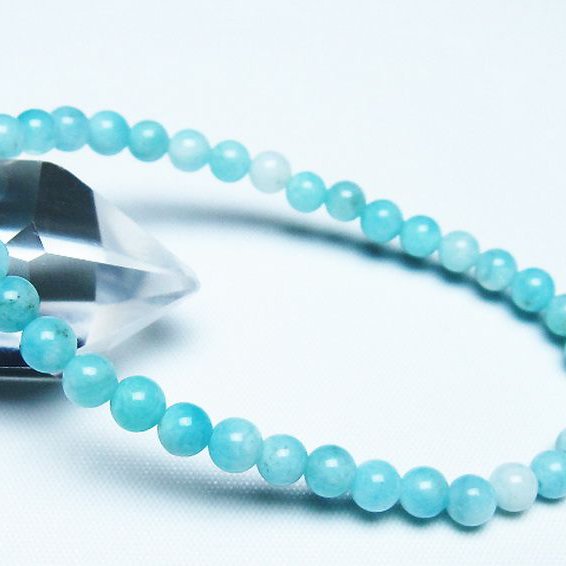 アマゾナイト ブレスレット 5mm [T161-12212]