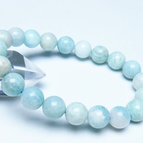 アマゾナイト ブレスレット 10mm [t161-12280]