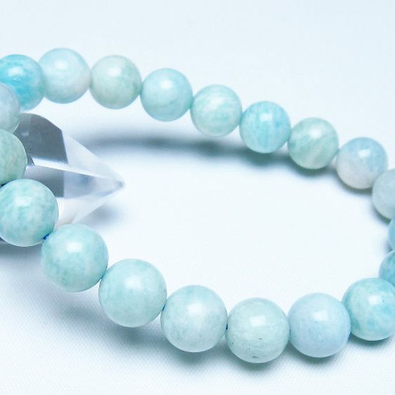 アマゾナイト ブレスレット 10mm [t161-12286]