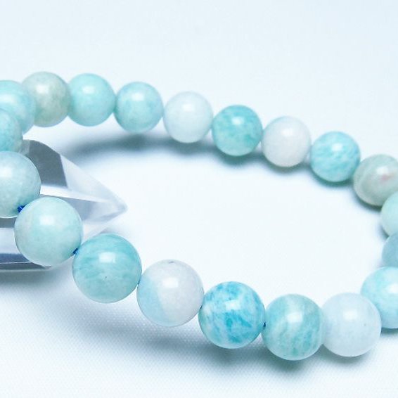 アマゾナイト ブレスレット 10mm [t161-12287]