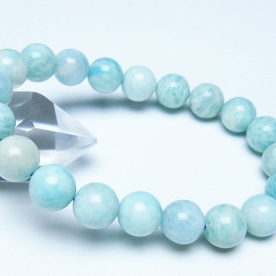 アマゾナイト ブレスレット 10mm [t161-12316]