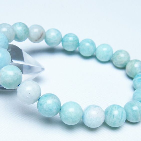 アマゾナイト ブレスレット 10mm [t161-12319]