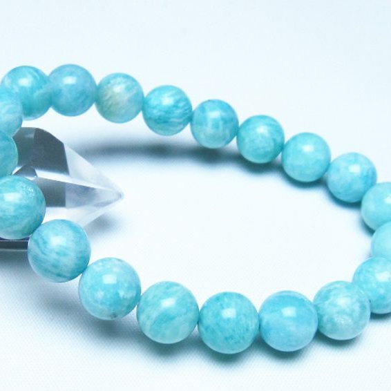 アマゾナイト ブレスレット 10mm [t161-12389]
