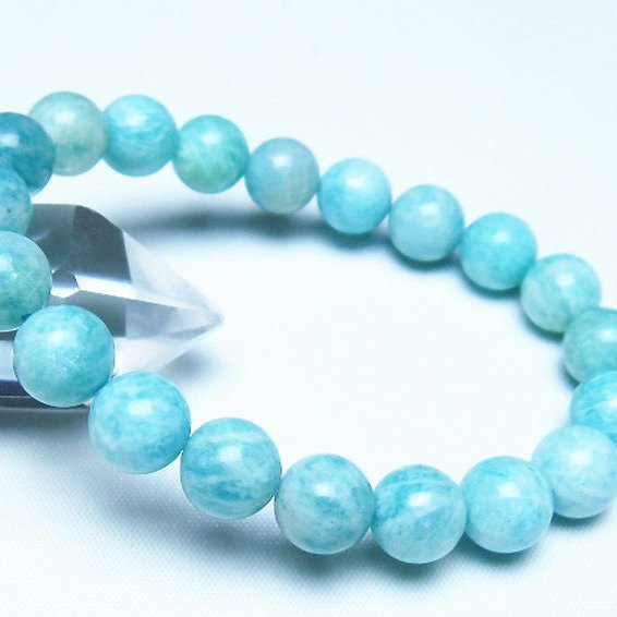アマゾナイト ブレスレット 10mm [t161-12399]