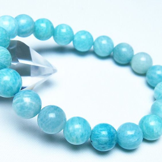 アマゾナイト ブレスレット 10mm [t161-12405]