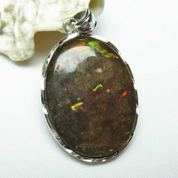 アンモライト ペンダント [T165-1107]