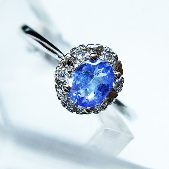 タンザナイト 指輪 (16号)[T165-1419]