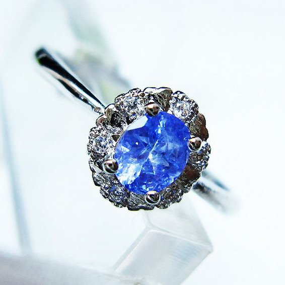 タンザナイト 指輪 (17号)[T165-1421]