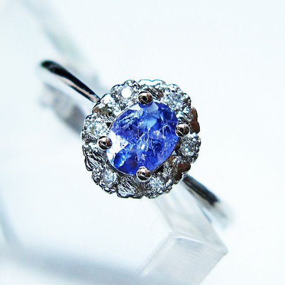 タンザナイト 指輪 (17号)[T165-1427]