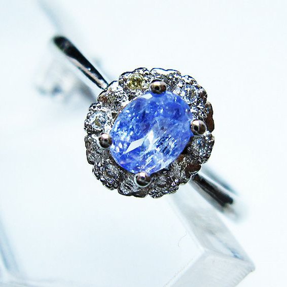 タンザナイト 指輪 (14号)[T165-1464]