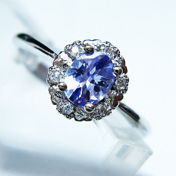 タンザナイト 指輪 (16号)[T165-1475]