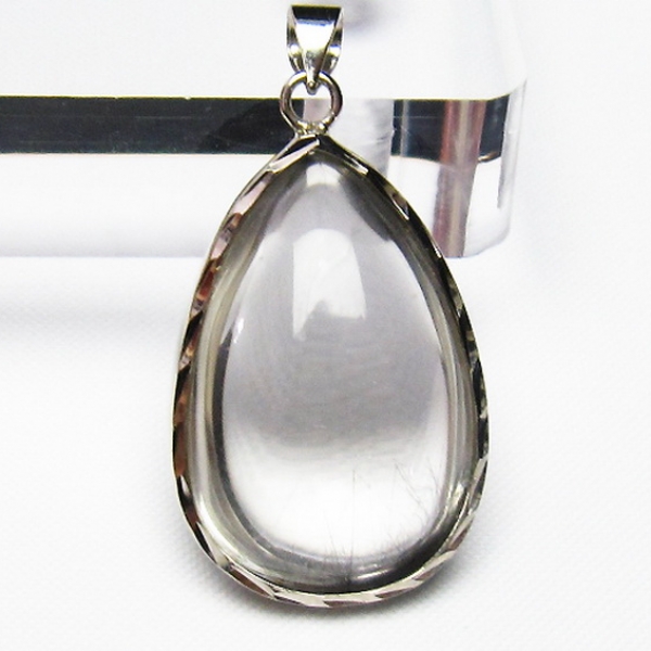 極太プラチナルチル ペンダント [T165-694]