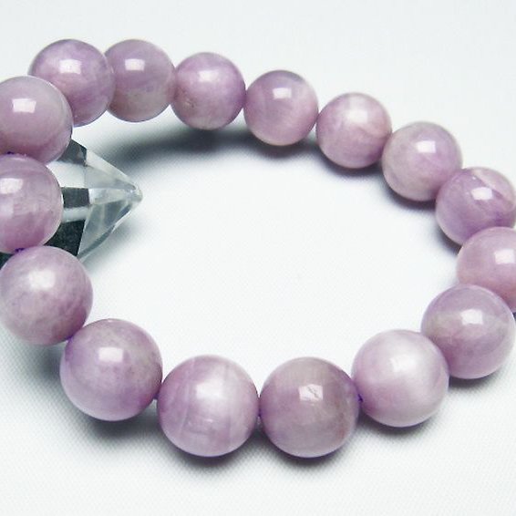 クンツァイト ブレスレット 12mm [T17-5690]