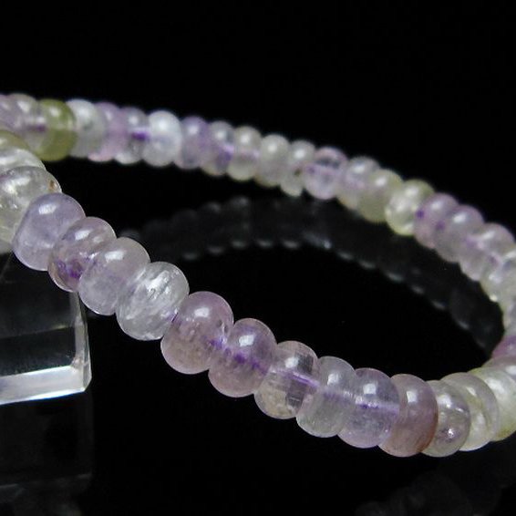 クンツァイト ブレスレット 7mm [T17-5859]