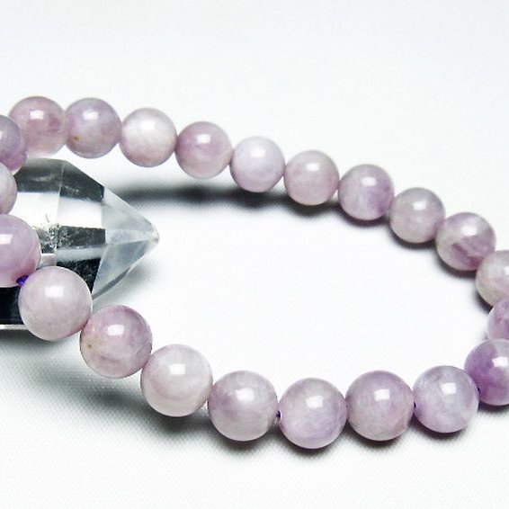 クンツァイト ブレスレット 9mm [T17-6652]