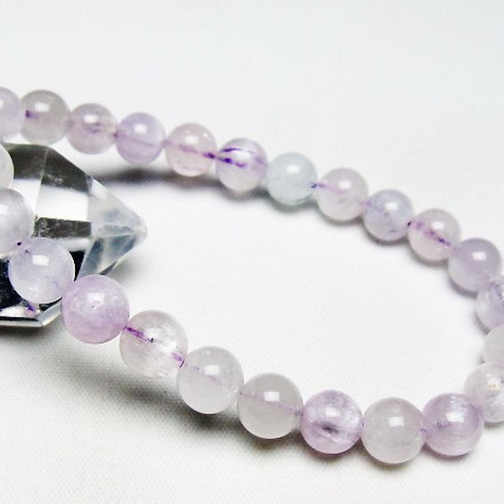 クンツァイト ブレスレット 8mm [T17-6801]