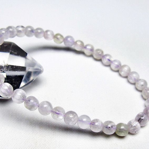 クンツァイト ブレスレット 5mm [T17-6823]