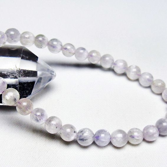 クンツァイト ブレスレット 6mm [T17-6838]