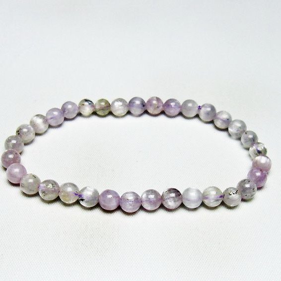 クンツァイト ブレスレット 6mm [T17-6840]