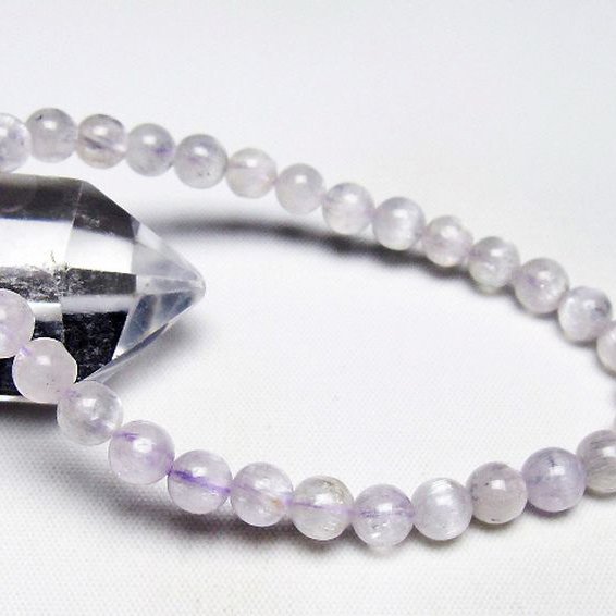 クンツァイト ブレスレット 6mm [T17-6841]