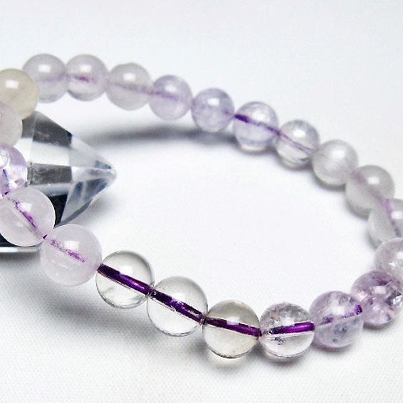 クンツァイト ブレスレット 9mm [T17-6856]