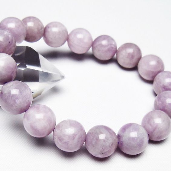 クンツァイト ブレスレット 12mm [T17-7156]