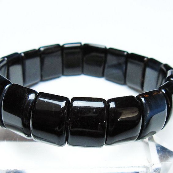 ブルータイガーアイ※青虎目石 バングル [t173-5003]